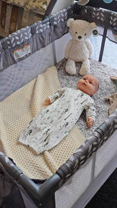 Imababy Convertible Sleepsuit 2 n 1 - Farmyard