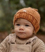 Load image into Gallery viewer, Acorn Cottontail Beanie - Caramel 18 mths+