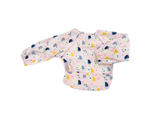 Load image into Gallery viewer, Silly Billyz Wipe Clean Long Sleeve Bib - Ladybugs