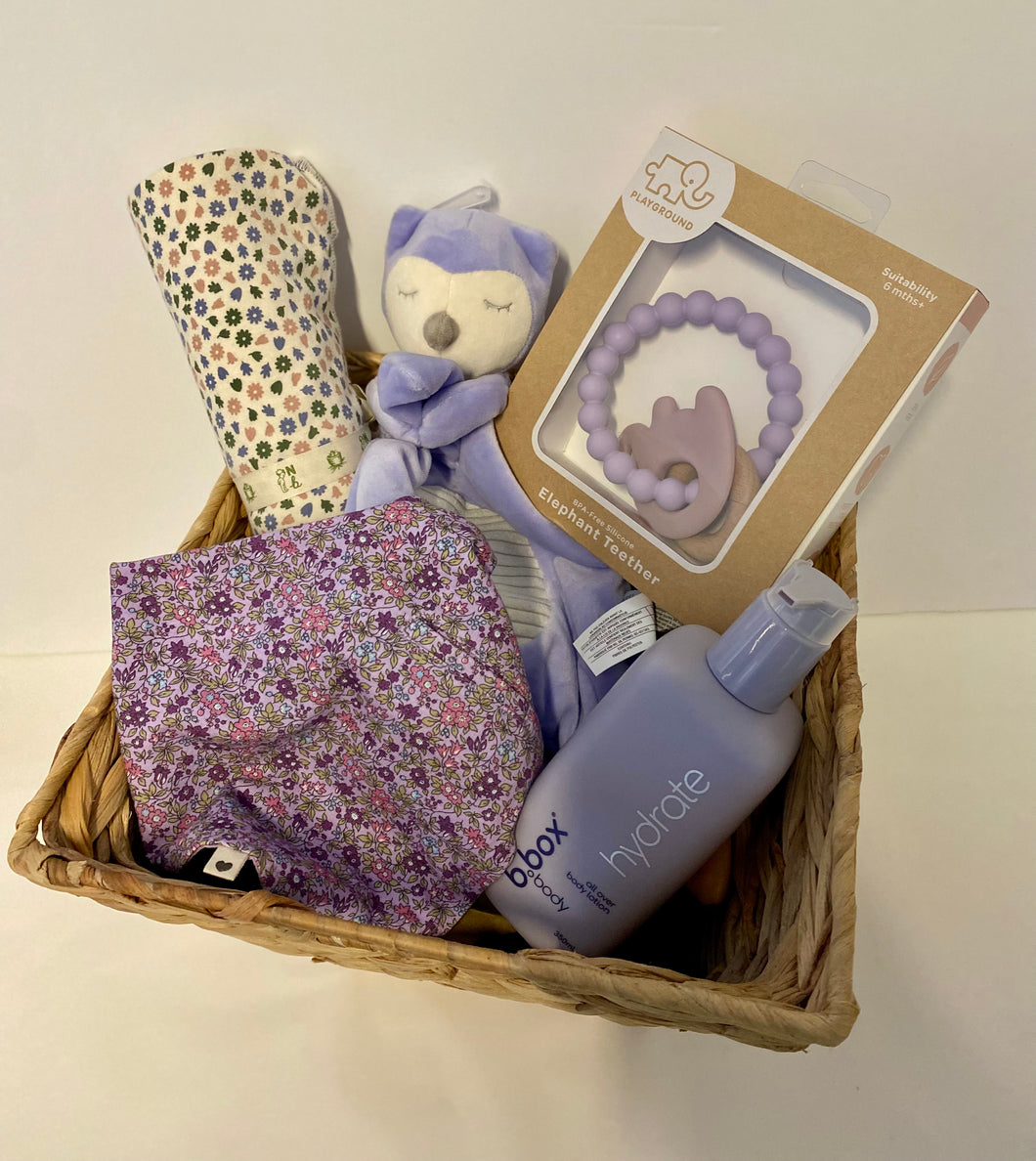 Newborn Baby Care Package (Lavender)