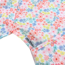 Load image into Gallery viewer, Silly Billyz Wipe Clean Long Sleeve Bib - Flower Field