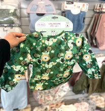 Load image into Gallery viewer, Silly Billyz Wipe Clean Long Sleeve Bib - Jungle