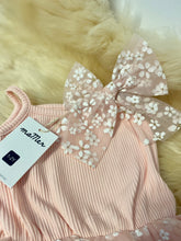 Load image into Gallery viewer, MaMer Valentina Party Bow - Pink Light Flowers