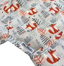 Load image into Gallery viewer, Silly Billyz Wipe Clean Long Sleeve Bib - Mr Fox