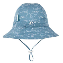 Load image into Gallery viewer, Acorn Sketch-A-Saurus Wide Brim Infant Sunhat (Size 0-9 months)