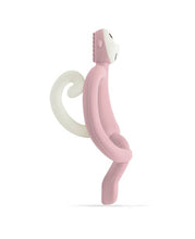 Load image into Gallery viewer, Matchstick Monkey Teething Toy and Gel Applicator - Dusty Pink