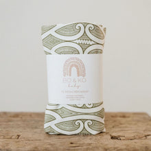 Load image into Gallery viewer, BO & KO Baby Te Pātiki Pēpi Wrap - Green