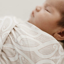 Load image into Gallery viewer, BO & KO Baby Te Pātiki Pēpi Wrap - Mocha