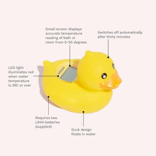 Load image into Gallery viewer, Oricom Digital Bath & Room Thermometer - Duck