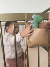 Load image into Gallery viewer, Over the Dandelions Crochet Dinosaur Rattle