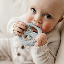Load image into Gallery viewer, BO & KO Baby Koru Teether - Duck Egg Blue