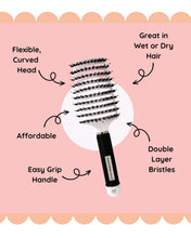 Load image into Gallery viewer, No Nasties Best Kids Detangler Brush - Choose Aqua, Pink, or White