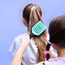Load image into Gallery viewer, No Nasties Best Kids Detangler Brush - Choose Aqua, Pink, or White