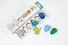 Load image into Gallery viewer, Haku Yoka Acorn Crayons - Cold Colours (6 pc)