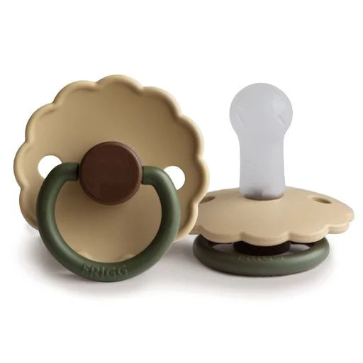 Frigg Silicone Pacifier 2 pack - Acorn