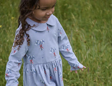 Load image into Gallery viewer, Nature Baby Agnes Dress Bluebelle Print