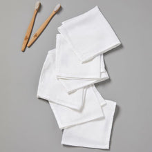 Load image into Gallery viewer, Little Bamboo Soft Muslin Wash Cloths - 6 pk (Natural)