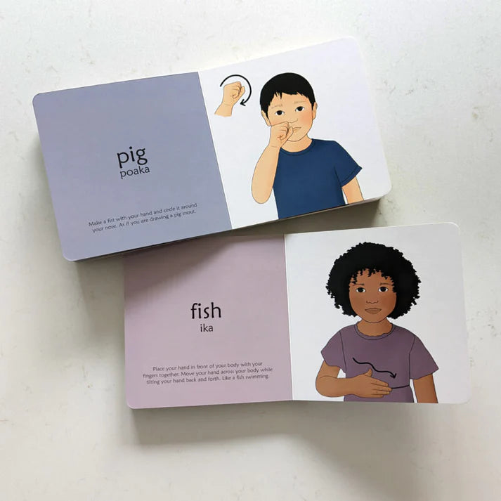 FIRST SIGNS - Sign Language Board Book - Animals – Babylove Ltd