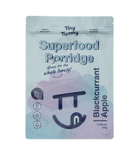 Load image into Gallery viewer, Tiny Tummy Superfood Porridge - Blackcurrant Apple