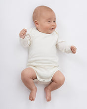 Load image into Gallery viewer, Babu Merino Bodysuit - Sage Stripe