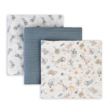 Load image into Gallery viewer, The Little Linen Company Muslin Wrap 3 Pack - Barklife Dog