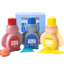 Load image into Gallery viewer, Honeysticks Bubble Bath Colour Mixing 3pk 220ml
