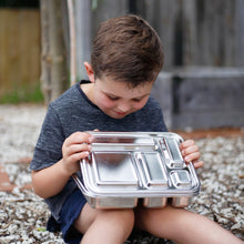 Load image into Gallery viewer, Nestling Stainless Steel Bento Box - Dusty Blue