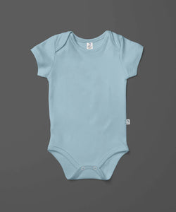 Imababy Set of 3 Easy Neck Bodysuits - Blue