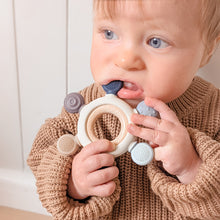 Load image into Gallery viewer, Playground Silicone Multi-Surface Teething Wheel - Choose your colour