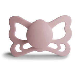 Frigg Silicone Anatomical Butterfly Pacifier 2 pack - Blush