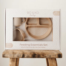 Load image into Gallery viewer, Bo & Ko Essentials Feeding Gift Set 6pc - Tan