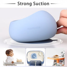 Load image into Gallery viewer, Mombella Silicone Suction Bowl - Light Blue