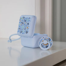 Load image into Gallery viewer, BIBS x LIBERTY Pacifier Box - Chamomile Lawn Baby Blue

