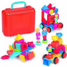 Load image into Gallery viewer, Bristle Block Big Value Carry Case - 85 piece
