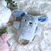 Load image into Gallery viewer, O.B Designs Wooden Teething Rattle - Bruce Bunny