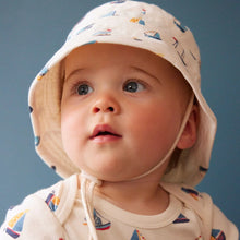 Load image into Gallery viewer, Nature Baby Bucket Sunhat - Regatta