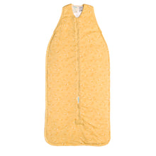 Load image into Gallery viewer, Woolbabe Duvet Weight Front Zip Sleeping Bag - Buttercup Bees