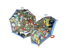 Load image into Gallery viewer, Floss & Rock Colour Changing Umbrella - Cars