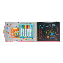 Load image into Gallery viewer, Floss & Rock Chalk Board Sketchboard - Construction