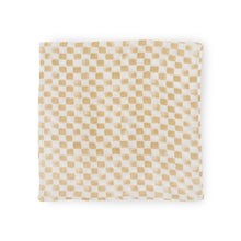 Load image into Gallery viewer, Little Unicorn Cotton Muslin Swaddle - Adobe Checker