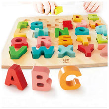 Load image into Gallery viewer, Hape Chunky Wooden Alphabet Puzzle
