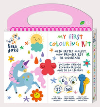 Load image into Gallery viewer, Haku Yoka My First Colouring Kit - Unicorn Friends
