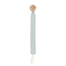 Load image into Gallery viewer, Playground 100% Cotton & Beechwood Pacifier Clip - Choose your colour