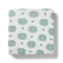 Load image into Gallery viewer, Wilson & Frenchy Pointelle Organic Cot Sheet - Little Lion