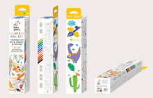 Load image into Gallery viewer, Haku Yoka Colouring Roll Kit - Dino World