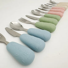 Load image into Gallery viewer, Petite Eats Toddler Cutlery - Choose Your Colour