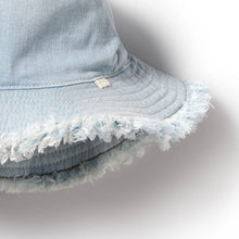 Load image into Gallery viewer, Wilson & Fenchy Organic Denim Sun Hat