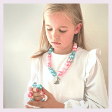 Load image into Gallery viewer, Bubblegum Bella Dinah Necklace