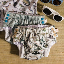 Load image into Gallery viewer, Nestling Swim Nappy - Lilac Bunnies