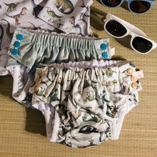 Load image into Gallery viewer, Nestling Swim Nappy - Dinosaurs